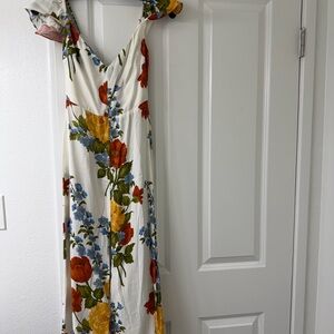 Reformation Multicolor Floral Maxi Dress